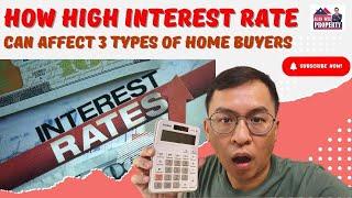 How high interest rates can affect 3 types of home buyers?