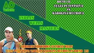 Yulia Putintseva vs Karolina Muchova  Indian Master    (09/03/2023)  gameplay on AO tennis 2