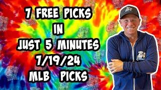 MLB Best Bets for Today Picks & Predictions Friday 7/19/24 | 7 Picks in 5 Minutes
