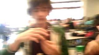 Me and my friends at 8th grade lunch.