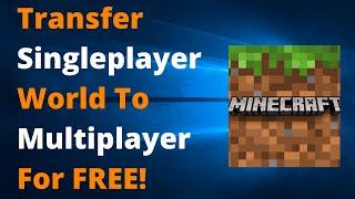 How To Turn Your Minecraft: Bedrock Edition Singleplayer World Into A Multiplayer Server For Free