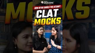 CLAT 2025 Mocks Frequency? #clat2025