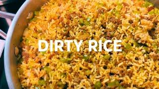 How to make Dirty Rice and Fried Catfish