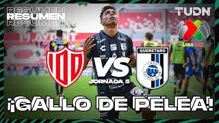 Resumen | Necaxa vs Querétaro | AP2023-J6 | Liga Mx | TUDN