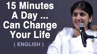 15 Minutes A Day ... Can Change Your Life: Part 4: BK Shivani at Hobart, Australia English