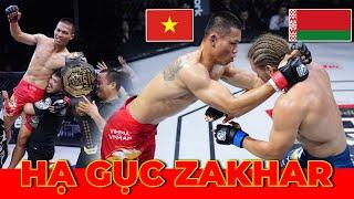 2 cú thúc gối trời giáng khiến đô vật Belarus phải xin thua trước võ sĩ Việt Nam | Sao Thể Thao