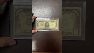 A $1000 Bill!!!! What would you do with it? #uscurrency #usa #Currency #papermoney #1000bill