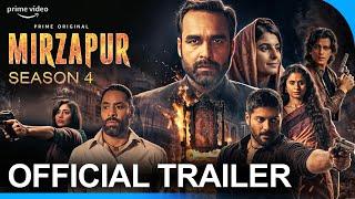 Mirzapur Season 4 - Official Trailer | Pankaj Tripathi, Ali Fazal, Shweta Tripathi, Rasika | Concept