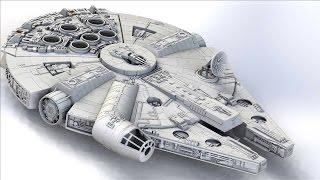 3D Printing the Millennium Falcon on Robo 3D R1 Plus