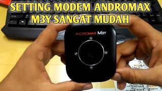 Cara Setting Wifi Andromax M3Y lewat Hp