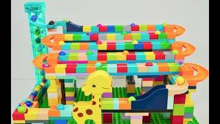 Marble Run Race LEGO Combination | Vtech Marble Rush ASMR | Marble Elevator