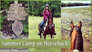 Tour Camp Anokijig on a Pintabian Mare! | DiscoverTheHorse [Episode #54]