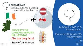 How we successfully treated spinal stenosis for an Irish patient