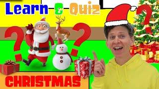 Christmas Vocabulary For Kids | Learn and Quiz with Matt