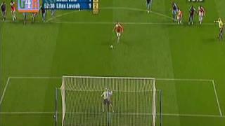 Aston Villa - Litex 1:1 Goal of Wilfred Niflore 02.10.08 Uefa Cup