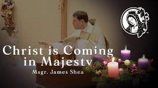 Christ is Coming in Majesty - Msgr. James Shea - 2024 Advent Reflection