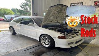 SKETCHY Ebay Turbo Single Cam EG Hatch Civic Made WAYY To Much Power!