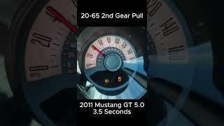 2011 Mustang GT 2nd Gear Pull #coyote #s197 #mustanggt #mustang #mustangs #flowmaster #pulls