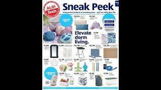 Aldi In Store Ad July 17 – July 23, 2024. Elevate dorm living