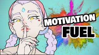 5 SIMPLE TIPS TO STAY MOTIVATED (to do art)