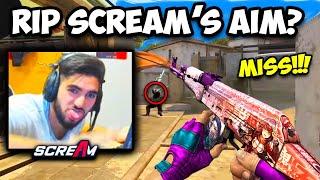 SCREAM IS BACK IN CSGO BUT VALORANT RUINED HIS AIM? CS:GO Twitch Clips