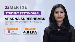 Emertxe Reviews: Aparna Placed at LG Soft | Best Training Institute for Embedded Systems