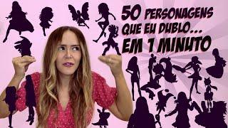 50 personagens que tem a mesma VOZ!