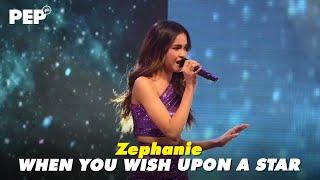 Zephanie performs "When You Wish Upon A Star" | Jillian Ward 18th Birthday
