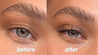 diy lash extensions at home (super natural look)