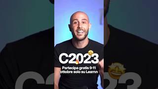 Partecipa gratis all’evento online C2023  #short #shorts #eventoonline #digitalmarketing