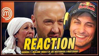 ‍BLUR REACTION RACHIDA ''GRAZI'' E MIGLIORI INSULTI DI JOE BASTIANICH A MASTERCHEF CON MANUUXO️