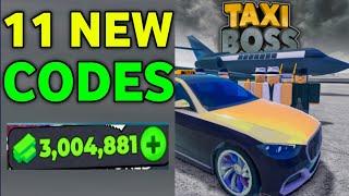 NEW WORKING⭐ TAXI BOSS CODES SEPTEMBER 2024 | ROBLOX TAXI BOSS CODES 2024