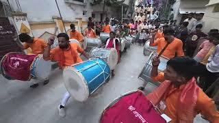 श्री हनुमान व्यायाम मंडळ Puneri Dhol Tasha Pathak in Hyderabad || Full Video in 4K || Naiwik tv