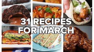 31 Recipes For Every Day Of March • Tasty Recipes