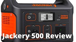 #Jackery9Years Jackery 500 Review