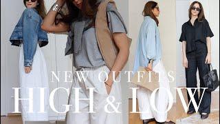 New Spring Outfits | High and Low | COS, H&M, PRADA, ARKET, GANNI, Le Monde Beryl