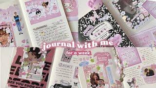 journal with me for a week!  ft. polco deco & phomemo
