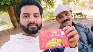 Pakistani Trying Haldiram's SOAN PAPDI For The First Time|Indian Sweets in Pakistan in 2000 Rupees