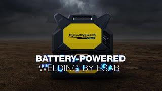 ESAB Renegade VOLT™ | A new age of cordless welding powered by DEWALT® FLEXVOLT® batteries.