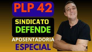 PLP 42 - SINDICADILISTA DEFENDE APOSENTADORIA ESPECIAL NA COMISSÃO DE PREVIDÊNCIA