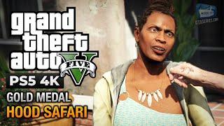 GTA 5 PS5 - Mission #29 - Hood Safari [Gold Medal Guide - 4K 60fps]