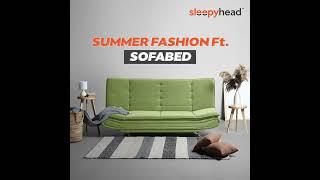 Sleepyhead Sofabed Two - The Multifunctional Sofa cum Bed Now in More Colours