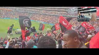 Mofokeng Goal celebration vs Mamelodi Sundowns live (fans reaction)