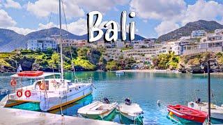 Driving from Agia Pelagia to Bali, nice relaxing footage of Bali, Greece travel guide 2025