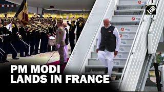 PM Modi arrives at Paris’ Orly airport, to participate in Bastille Day Parade as ‘Guest of Honour’