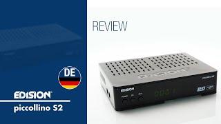 EDISION PICCOLLINO S2 Digitaler Satelliten Receiver DVB-S2 H.265/HEVC (DE)