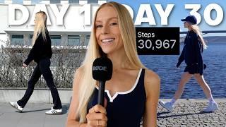 I walked 30,000 steps a day for 30 Days *what happened*
