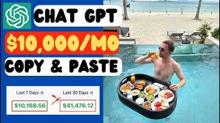 Easy Way To Make Money With ChatGPT For Beginners In 2024! ($500/day)