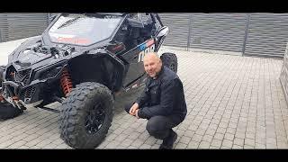 Can Am Maverick X3 Turbo RR apžvalga (MOTO GURIS)