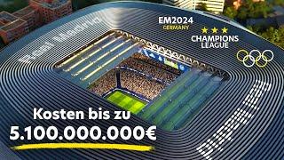 Neue Mega-Stadien bis 2028: Wer baut das Beste?